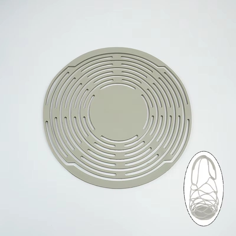 Washable Silicone Wine Bottle Storage Bag Reusable Water Bottle Tote Bags Cup Mat Wine Bottle Mesh Basket for Picnic Organizer