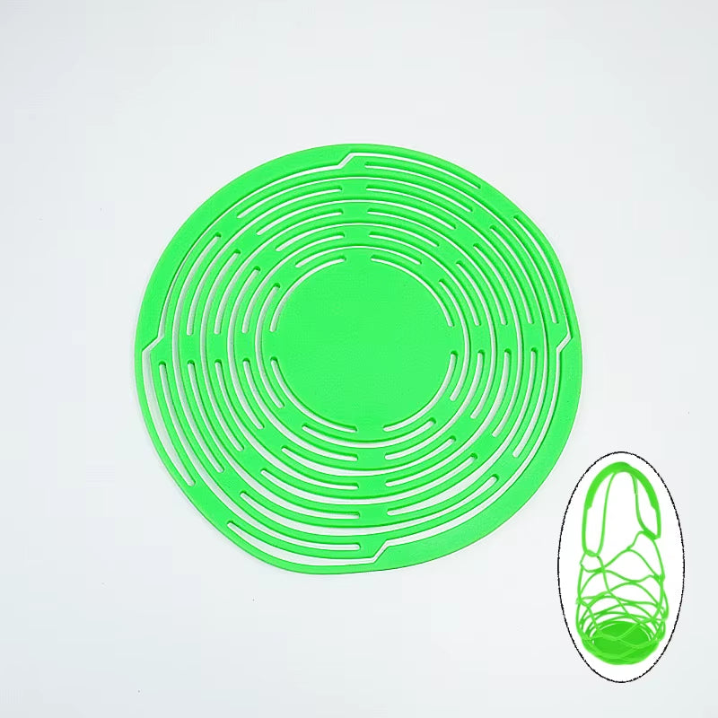 Washable Silicone Wine Bottle Storage Bag Reusable Water Bottle Tote Bags Cup Mat Wine Bottle Mesh Basket for Picnic Organizer