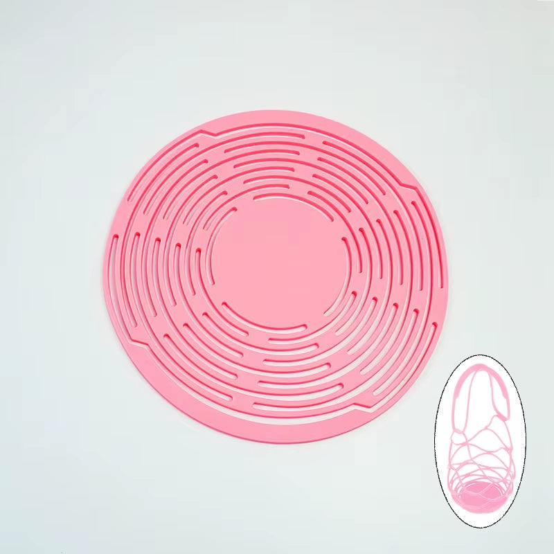 Washable Silicone Wine Bottle Storage Bag Reusable Water Bottle Tote Bags Cup Mat Wine Bottle Mesh Basket for Picnic Organizer