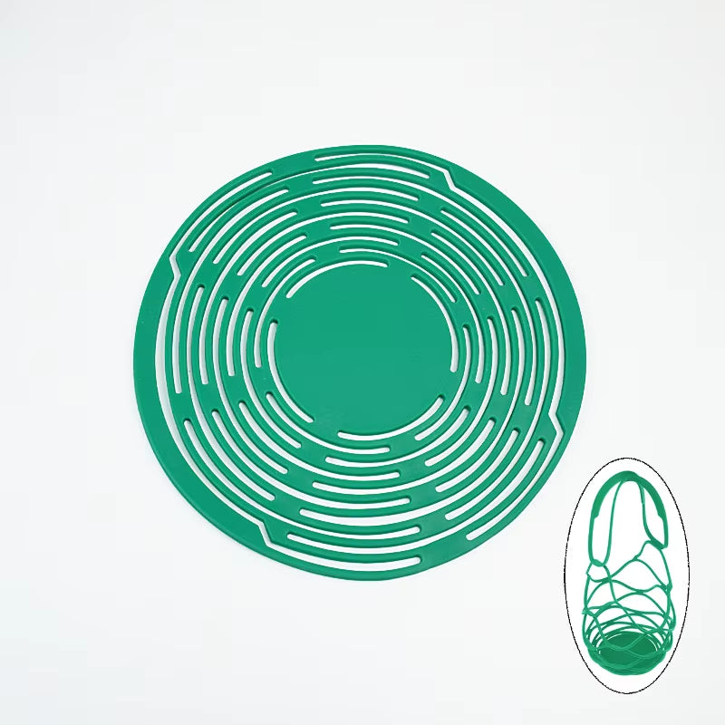 Washable Silicone Wine Bottle Storage Bag Reusable Water Bottle Tote Bags Cup Mat Wine Bottle Mesh Basket for Picnic Organizer